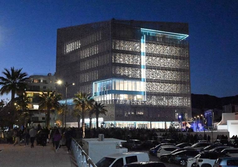New Estepona town hall building opens, complete with a fun slide between two floors