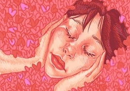 Stamp designed by Valeria, student of the IES Sierra Bermeja.