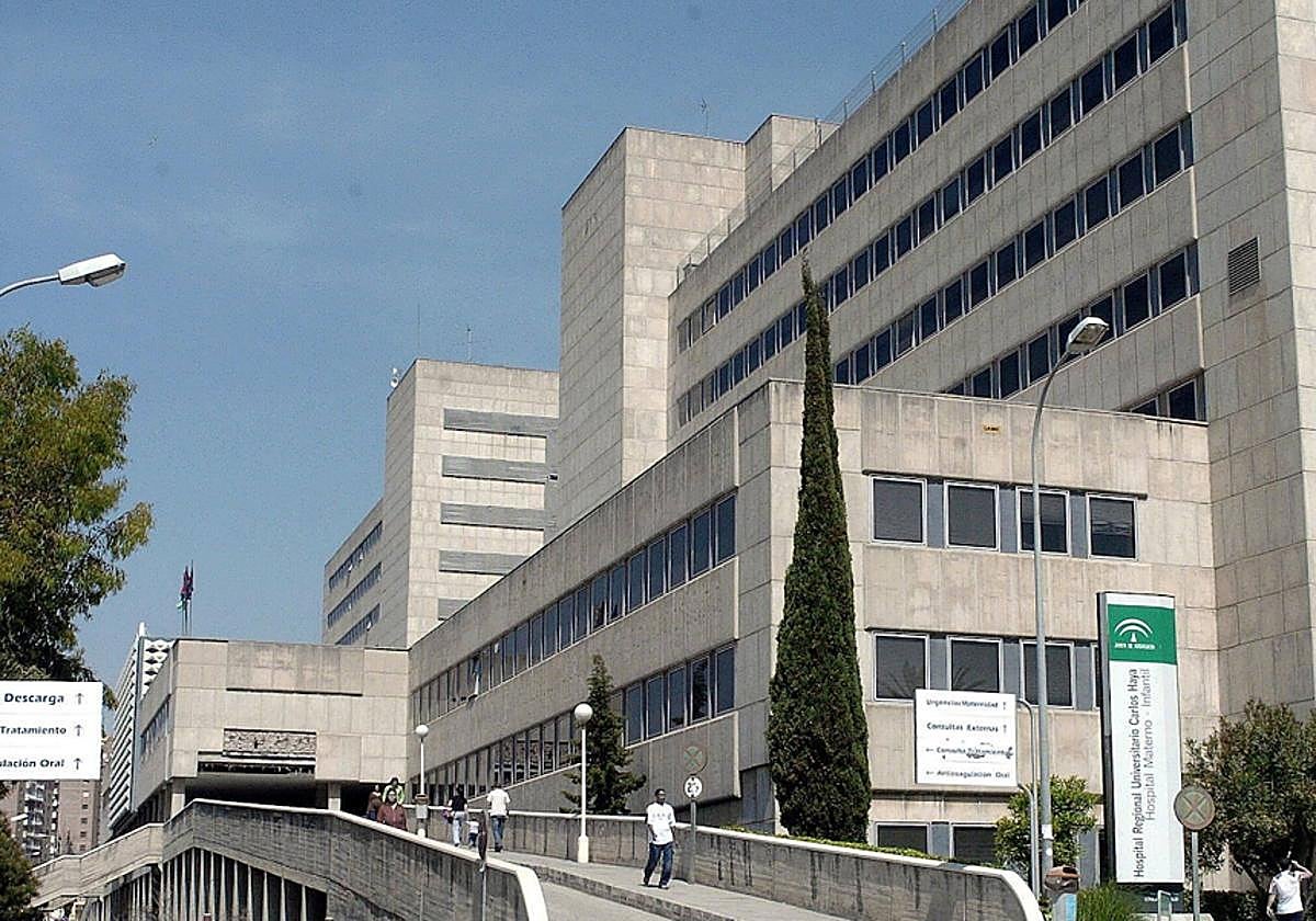 Hospital Materno Infantil in Malaga. File photograph.