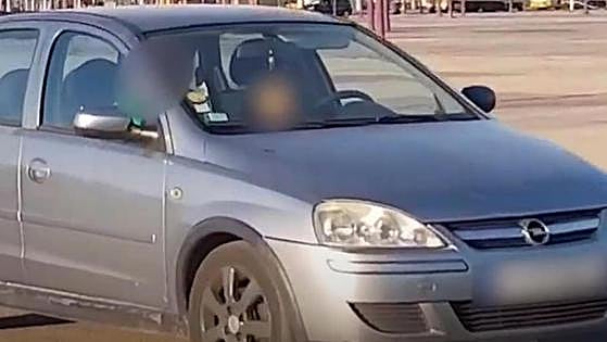 Father under investigation after allowing eight-year-old son to drive car in Malaga city