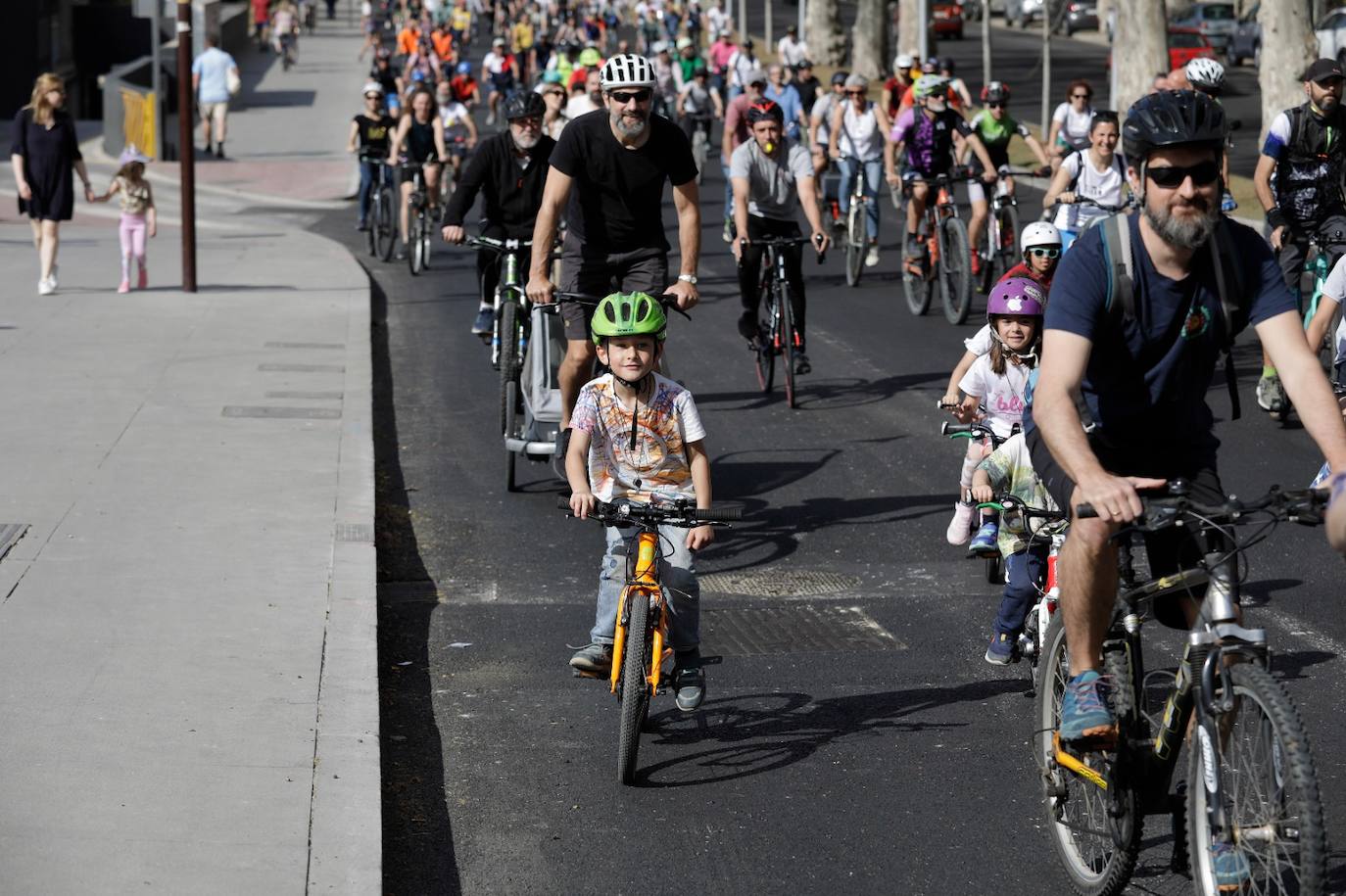 Photo gallery: demonstration to demand more cycle lanes in Malaga