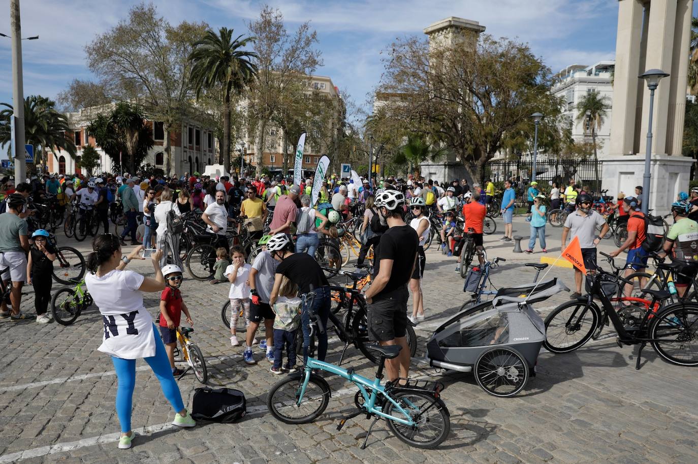Photo gallery: demonstration to demand more cycle lanes in Malaga