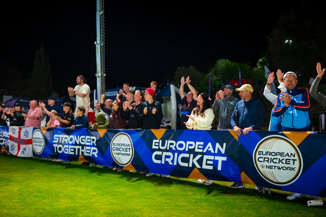 Dreux lift European Cricket League champions trophy, in pictures