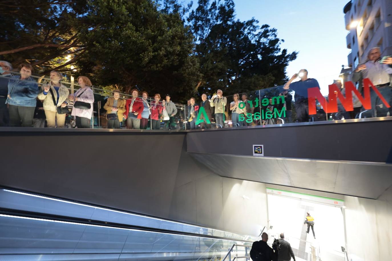 Malaga Metro arrives in city centre, in pictures