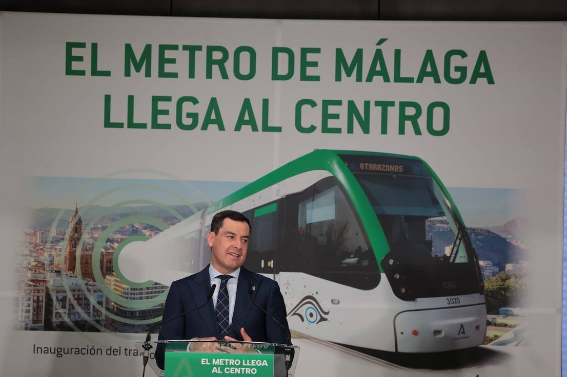 Malaga Metro arrives in city centre, in pictures
