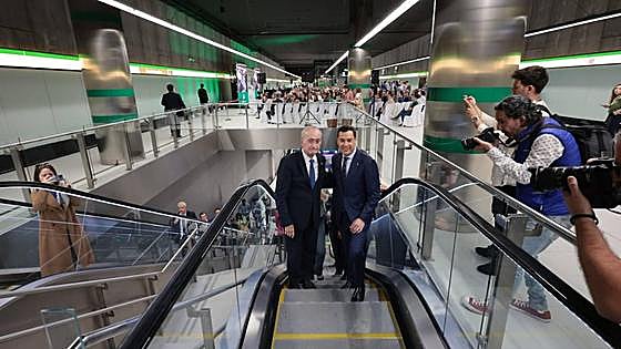 Malaga Metro arrives in city centre, in pictures