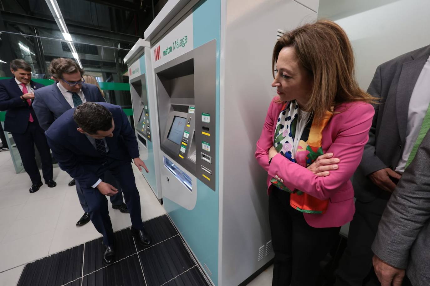 Malaga Metro arrives in city centre, in pictures