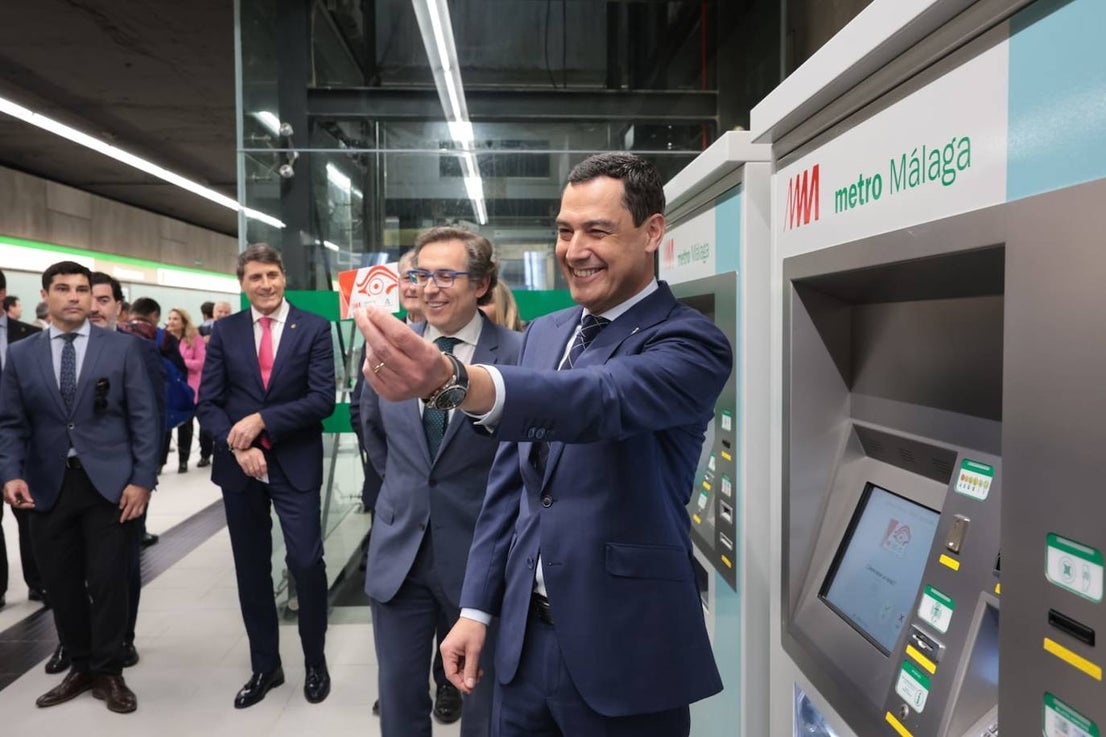 Malaga Metro arrives in city centre, in pictures