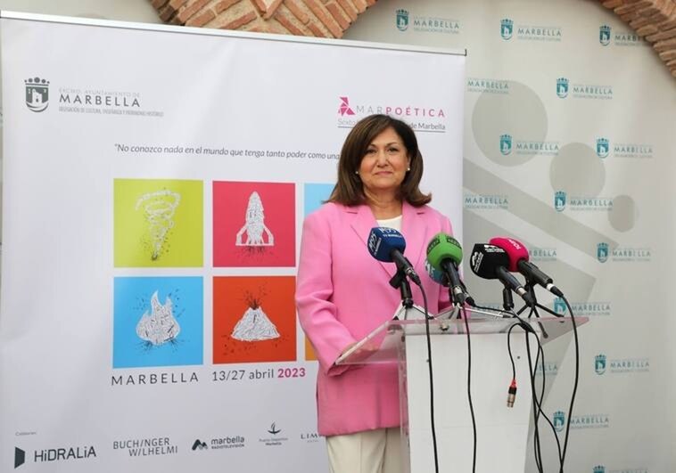 Marbella's director of culture, Carmen Díaz, presents this year's festival