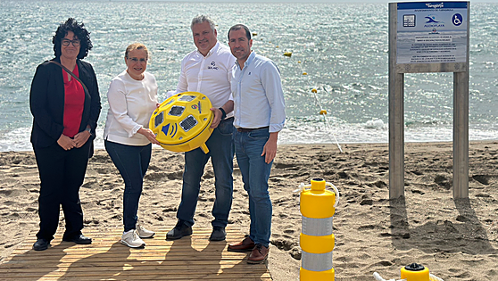 Fuengirola improves beach access for the blind and visually impaired