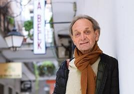 Gino Felleman outside what was once the Blue Note.