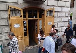 The old bodega, Casa de Guardia, in Malaga