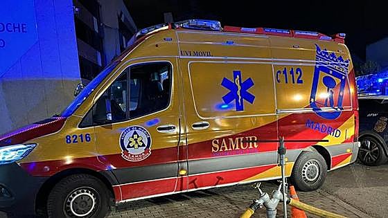 Trainee police officer dies after motorcycle crash with ambulance being driven wrong way down Madrid street