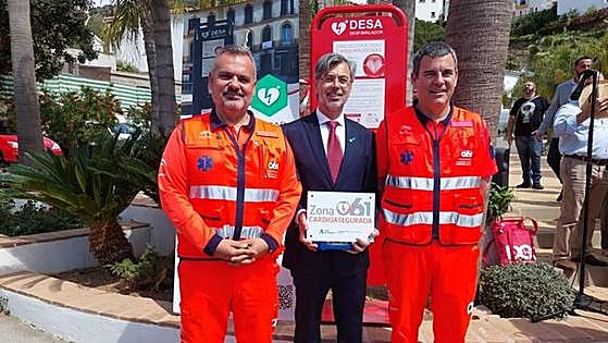 The small village of Totalán becomes latest cardio-protected area in Malaga province