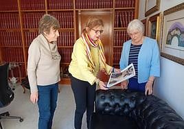 Judges. Joan,Fallon, Georgina Oliver and Liz Parry.