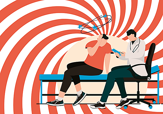 ‘Everything is spinning round’