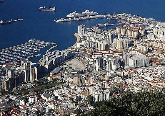 Gibraltar Port.