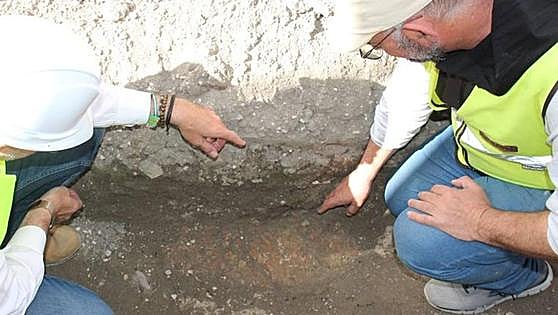 Another Roman mosaic is unearthed during renovation work in Cártama