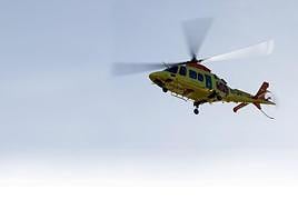 The Malaga emergency helicopter is the only one in Andalucía equipped for in-flight blood transfusions.