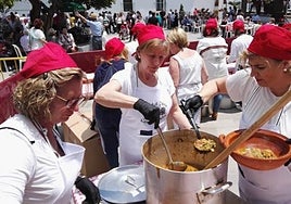 File foto of previous pipeo day in Casarabonela.