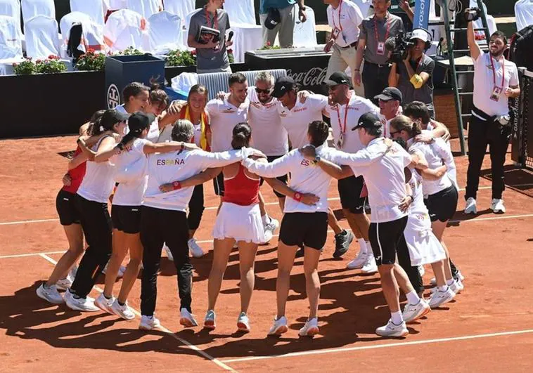 Spain cruise through to the finals of the Billie Jean King Cup