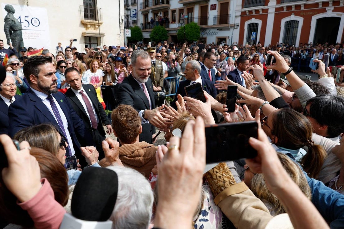 Photo special: King Felipe VI makes his first visit to Ronda