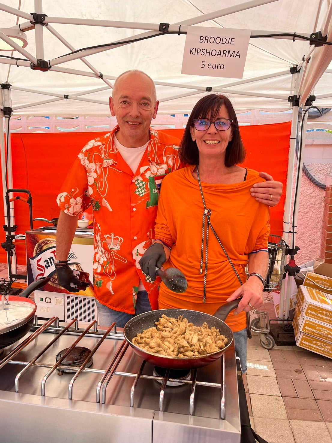 In pictures... King's Day celebrations on the Costa