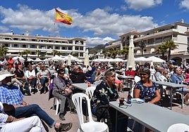 Residents' day in Nerja.