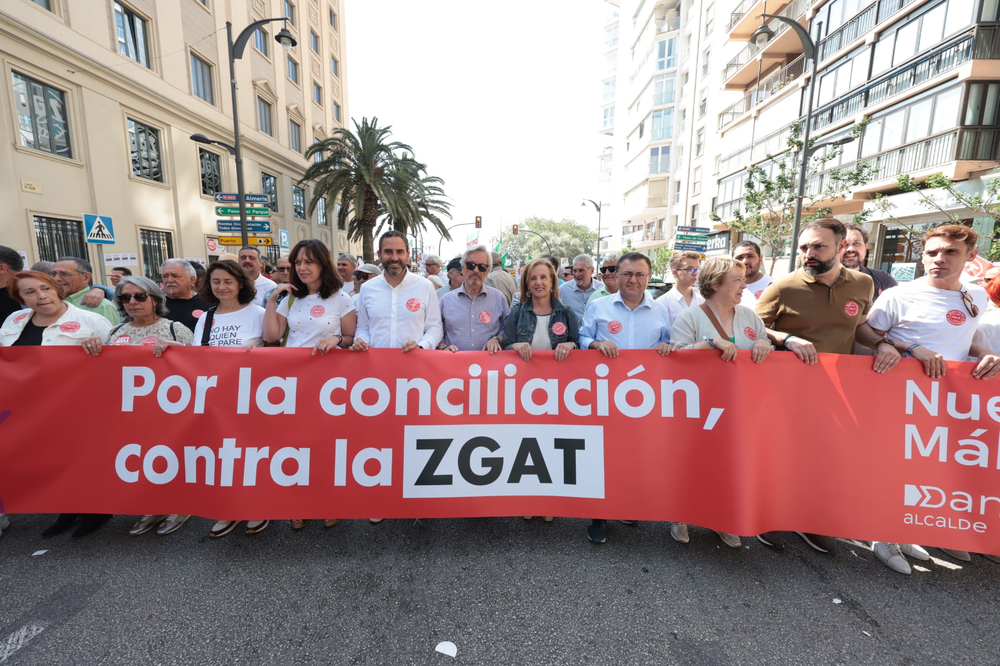 Malaga's May Day rally, in photographs