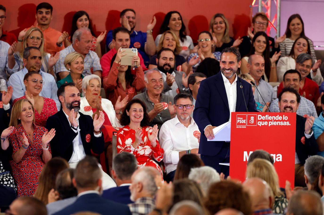 Spanish PM Pedro Sánchez in Malaga ahead of municipal elections