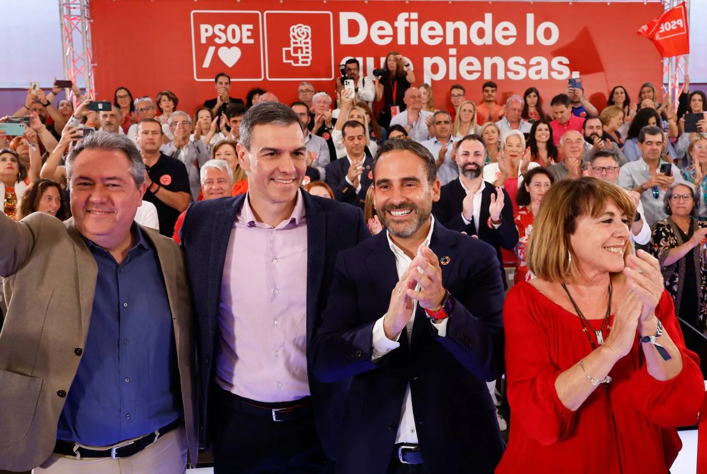 Spanish PM Pedro Sánchez in Malaga ahead of municipal elections