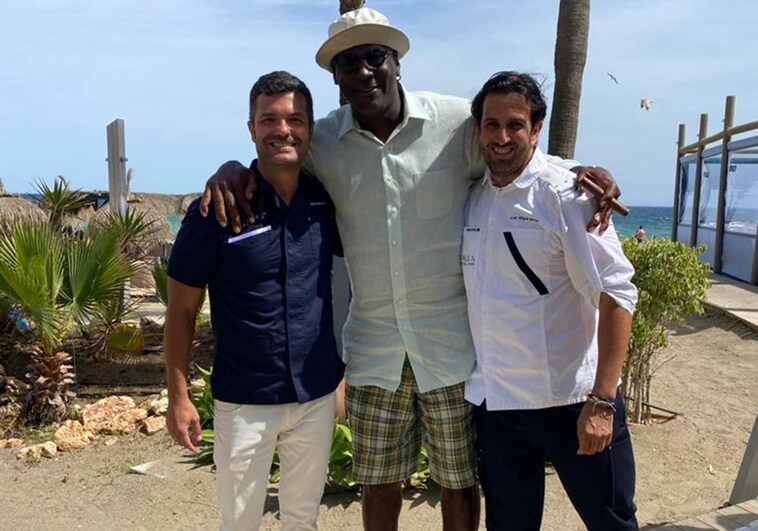 Basketball legend Michael Jordan pays flying visit to Marbella