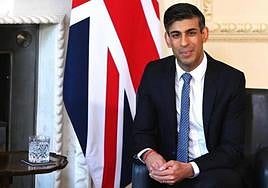 British Prime Minister Rishi Sunak.