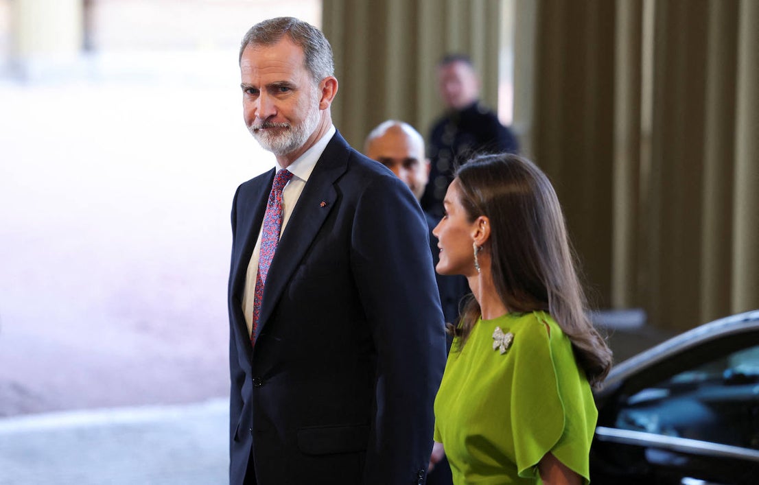 Spanish royals at Charles's coronation