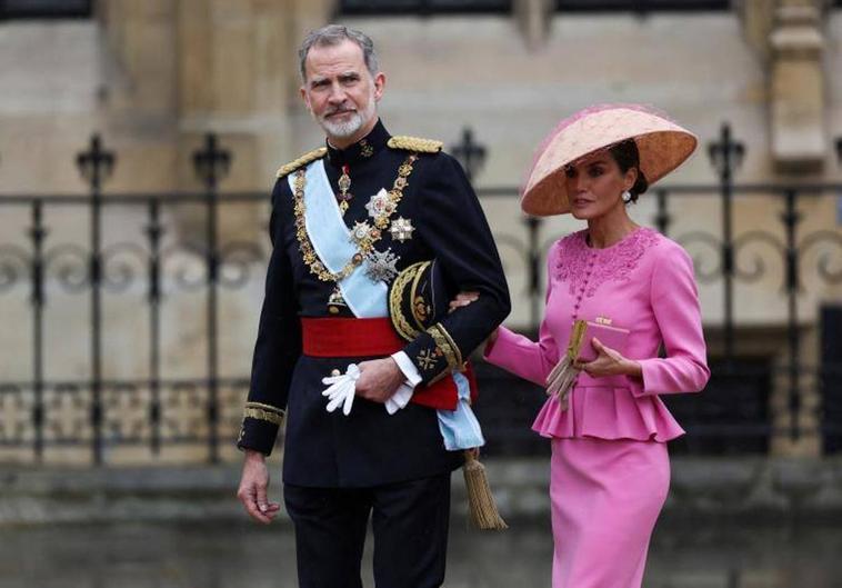 Spanish royals at Charles's coronation
