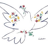 Imagen - Later, the painter developed the image into a simple, graphic line drawing which became one of the most recognisable symbols of peace