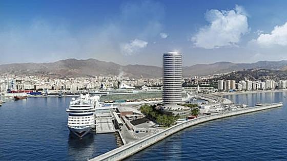 Junta declares no environmental issues with planned hotel tower at Malaga Port