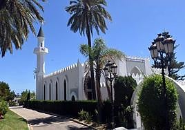 The mosque in Marbella, where Princess Samerah Alsaadawy was among the first to donate