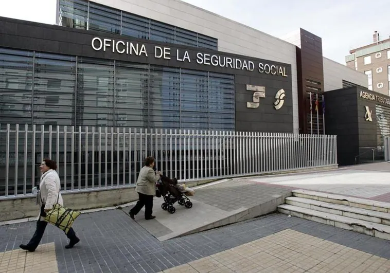 A Spanish Social Security office.