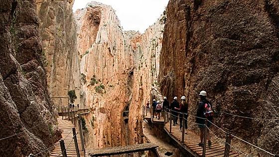 Leading experts to study rockfall and landslide risks at Malaga’s Caminito del Rey tourist attraction