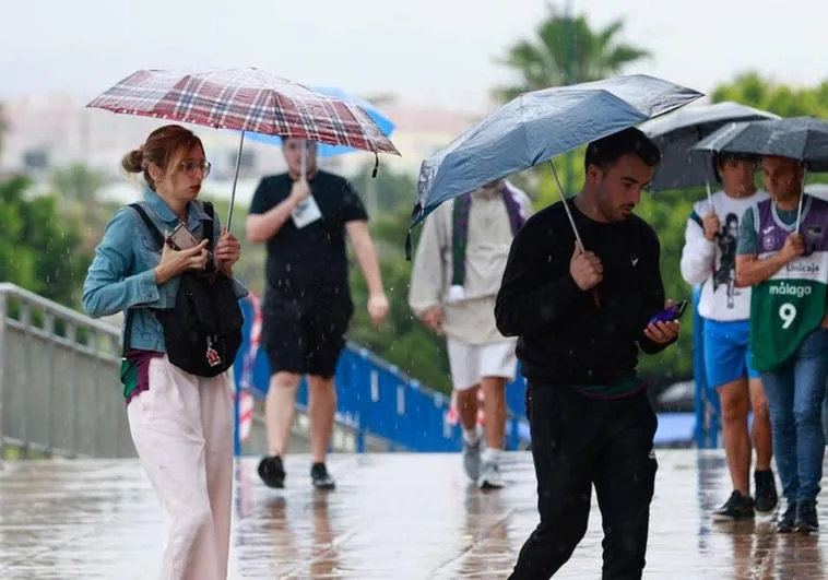 Sunday’s heavy rain stabilises the water reserves on the Costa del Sol