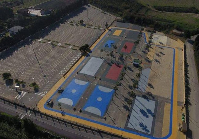 Manilva town hall transforms wasteland into sports and leisure area