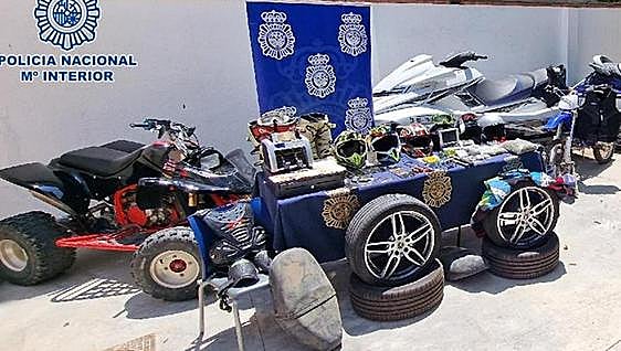 Fourteen arrested for allegedly being part of a gang that stole motorbikes to order