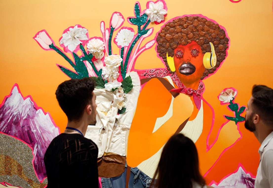 Devam Shimoyama at CAC Malaga