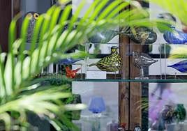 Collection of birds by Finnish artist, Oiva Toikka.