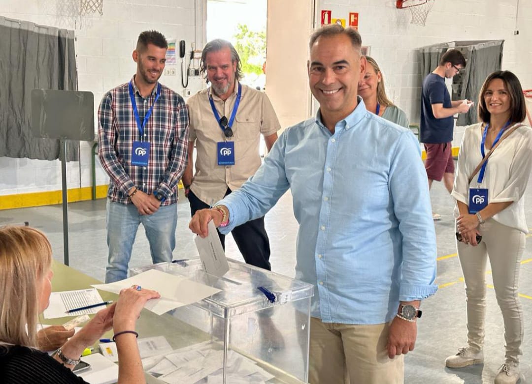 Candidates among voters on the Costa del Sol