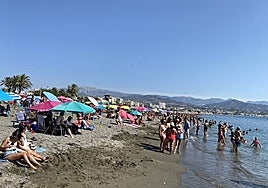 Torre del Mar beach.