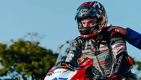 Spanish motorcycle rider dies after crash on last lap at Isle of Man TT races