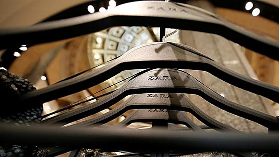 Spain's Inditex fashion giant's earnings up more than 50% in first quarter with sales increase of 13%