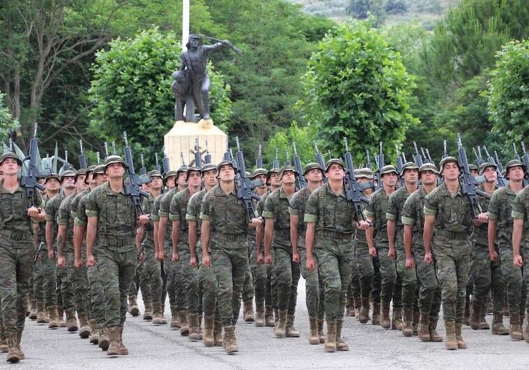 New legionnaire recruits boost numbers in Ronda to almost a thousand